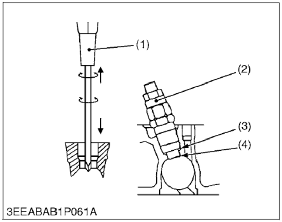 Kubota V2203 Nozzle Holder