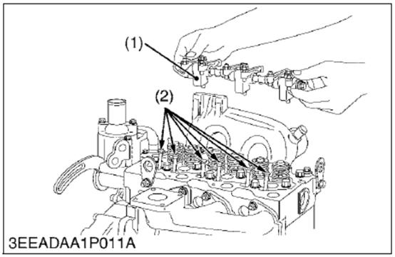 Kubota V2203 Nozzle Holder