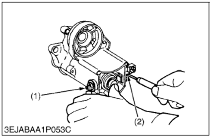 Kubota V2203 Starter Motor Test