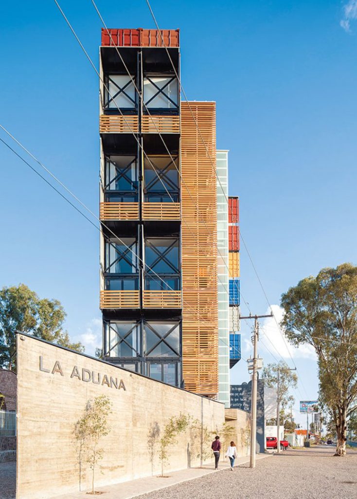 Container Apartment Building